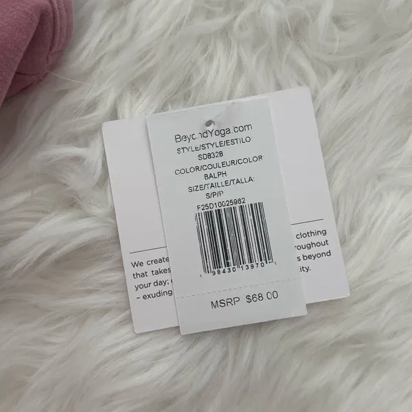 Beyond Yoga Spacedye Simplicity Bra Balph Pink Size Small - Image 9
