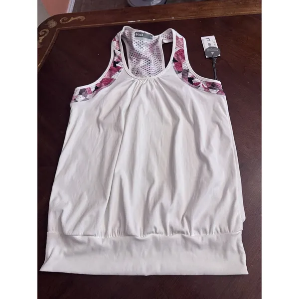 LIJA Activewear Tank style SIZE M White Size M - Image 2