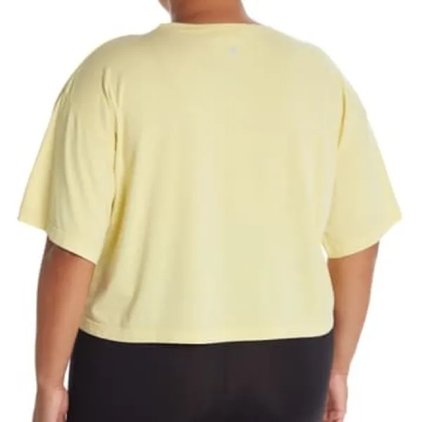 Z by ZELLA Jennifer Crewneck Crop Top Active T-shirt 2X - Image 2