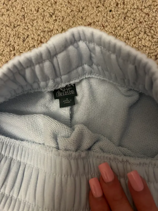 Target Baby blue sweat shorts - Image 3