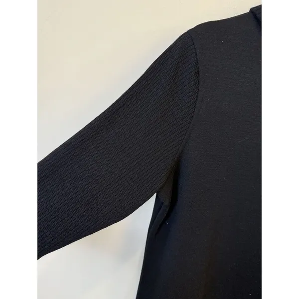 Vintage Sunshine‎ Alley Black Women's Sweater Dress Size 10 Button Accent - Image 3