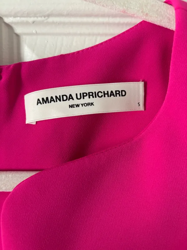 Amanda Uprichard Mini Dress Pink - Image 3