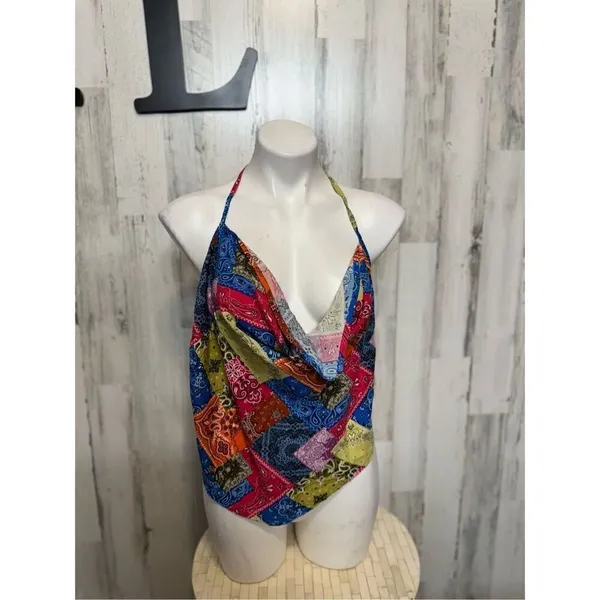 Bandana tank top Red Size XL - Image 5
