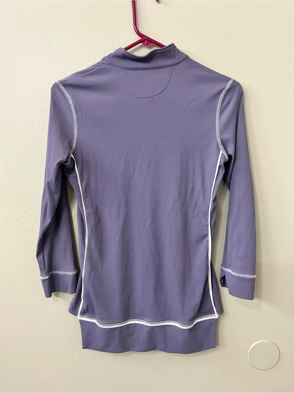 SwingDish Purple Golf Athletic Woman’s Top Sz XS - Image 7