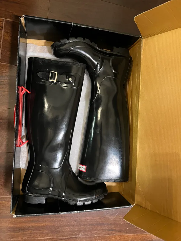 Original Tall Gloss Rainboots - Image 4