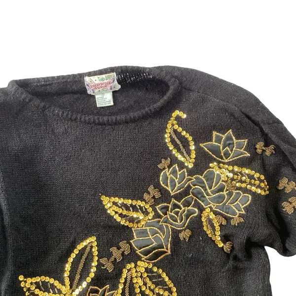 Vintage Hollywood & Vone Sweater Black - Image 4