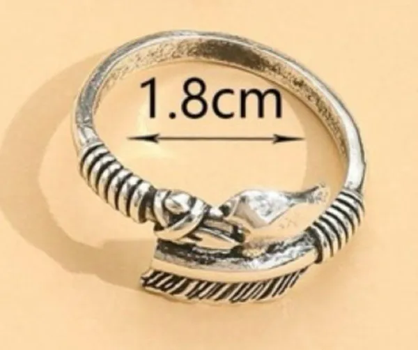 Silver Arrow Ring - Image 7