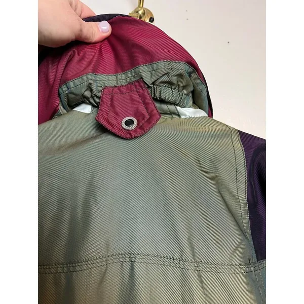 VTG Spyder Ski Suit Iridescent Green Women's Sz. 8 - Image 9