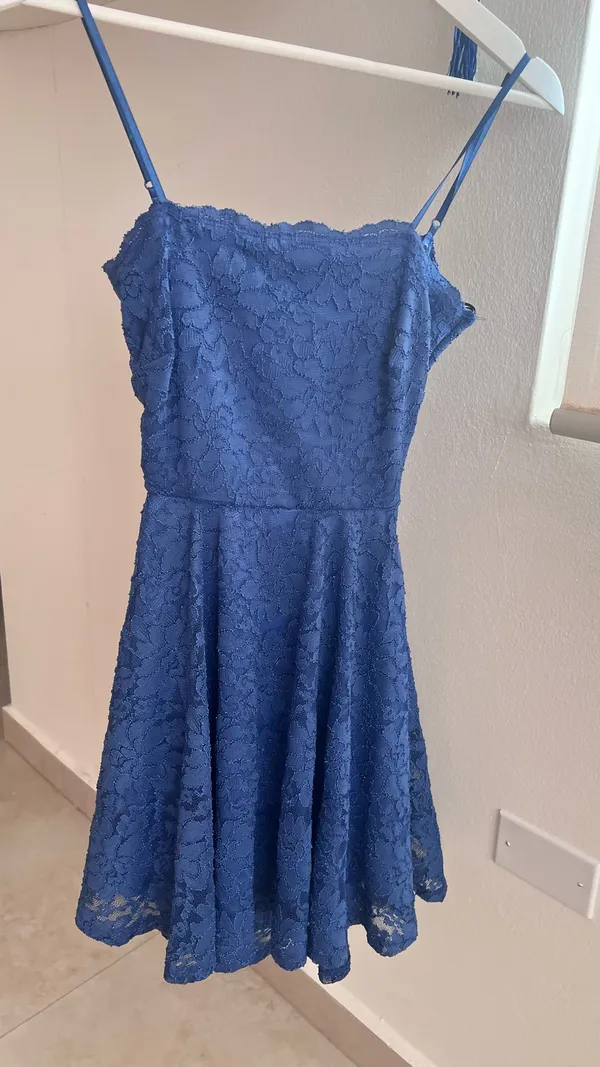 Lovely Day Royal Blue Short Dress - Image 2