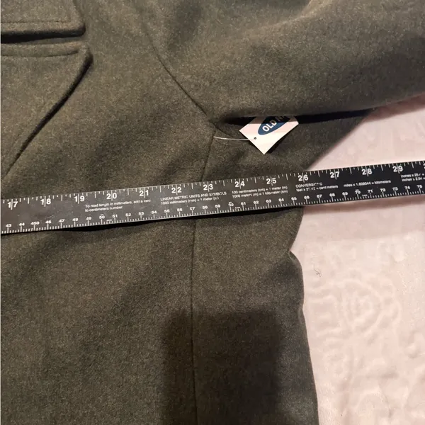 Old Navy Brushed Pea Coat XXL - Image 7