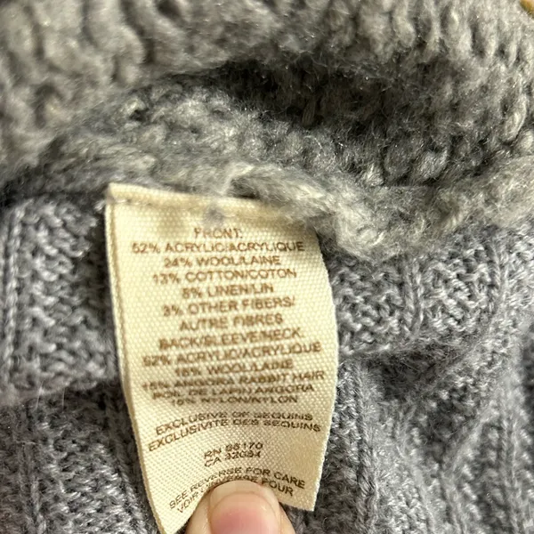 Free People Fair Isle Sequin Sweater‎ Size Small - Image 5