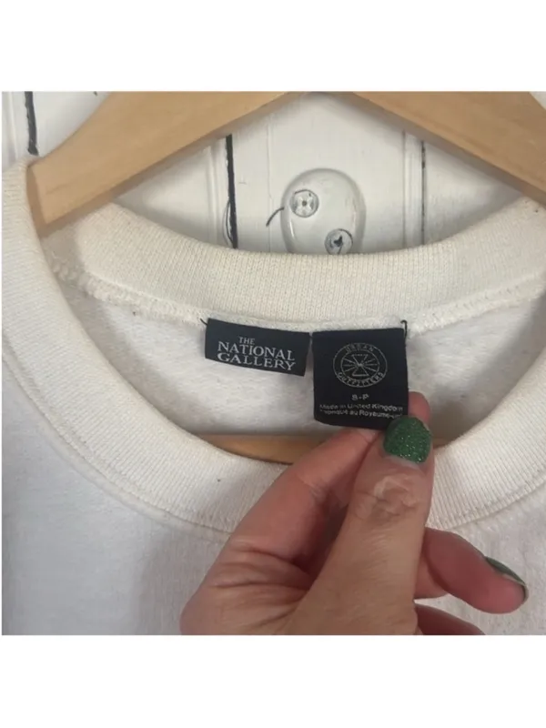 The National Gallery x Urban Outfitters Crewneck Sweatshirt White Size S - Image 5