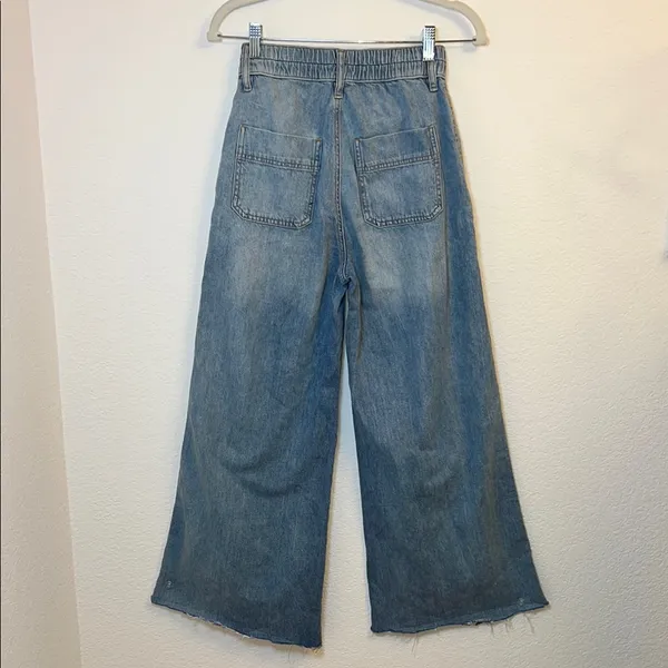 Garage Blue Flare‎ Wide-Leg Jeans - Image 3