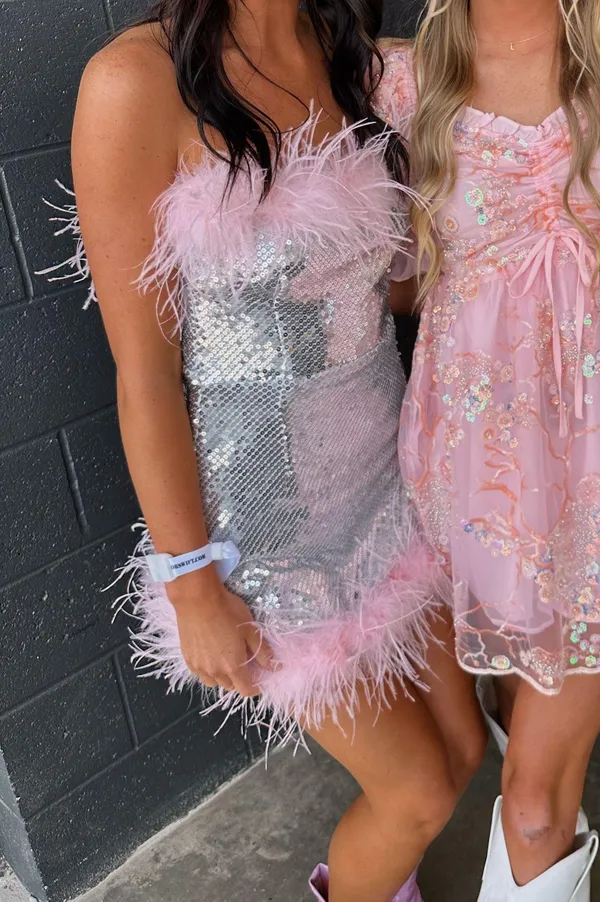 Mew Mews Sequin Mini Dress - Image 5