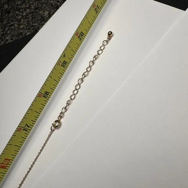 NR By Avon Rhinestone Gold Tone Y Drop Lariat Chain Necklace Adjustable - Image 10