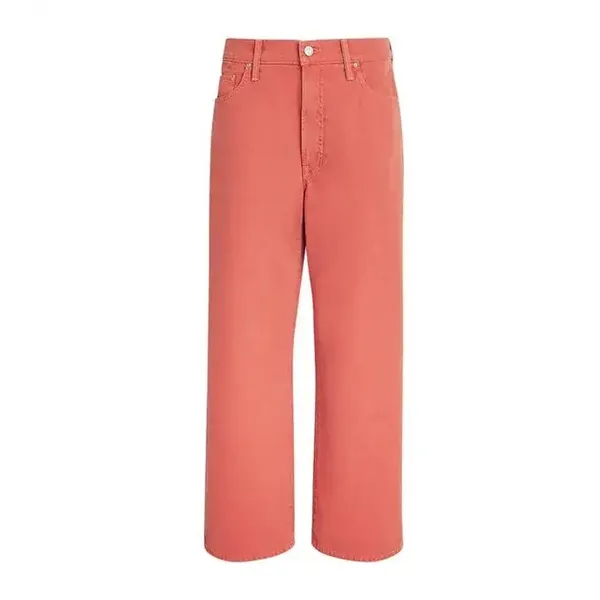 MOTHER The Dodger Wide Leg Ankle Jeans Size 28 Canyon Coral Casual Everyday - Image 14