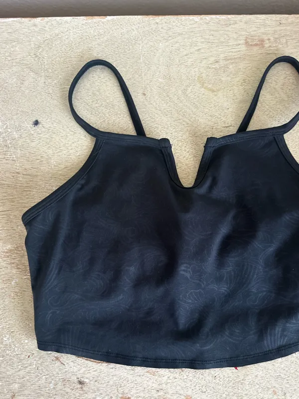Free People Movement Notch Crop Bra Tank - Image 4