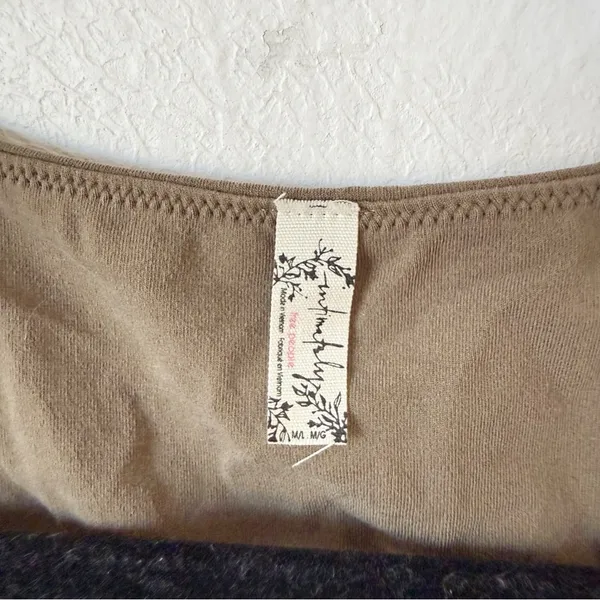 Free People Intimately Keep It Slick Bodysuit Sz M/L - Image 4