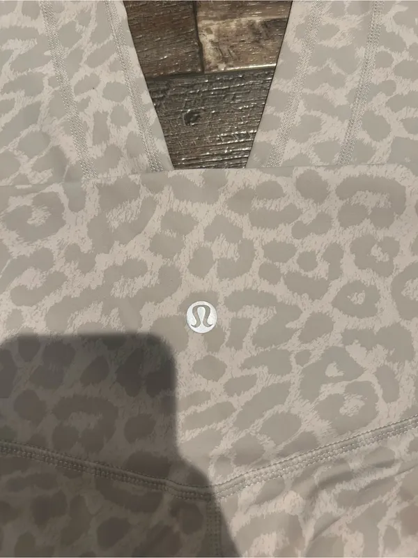 lululemon athletica Light Pink Leopard Print Leggings - Image 2