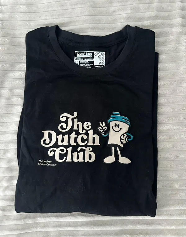 Dutch Bros Long sleeve Black Size M - Image 2