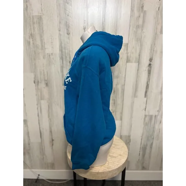 Blue woman’s hoodie Blue Size M - Image 4
