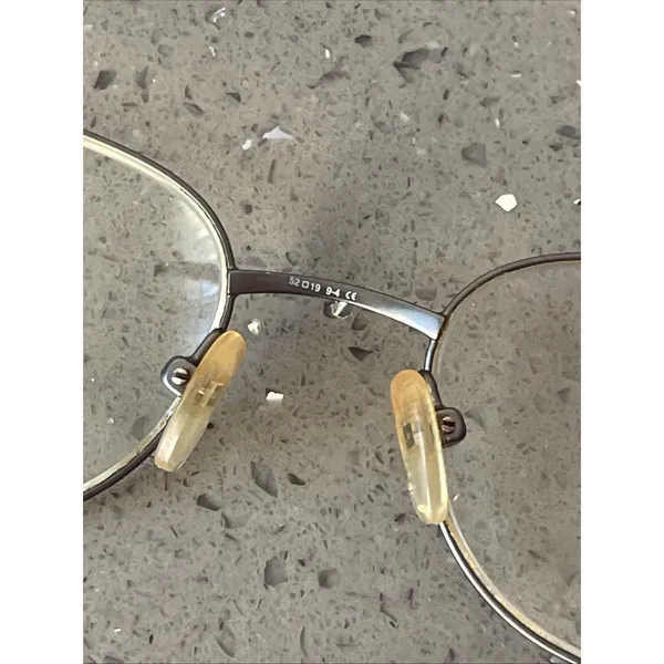 Gucci Eyeglasses Frames Only GG 1629 3VE 52-19-140 Italy full rim silver metal - Image 11