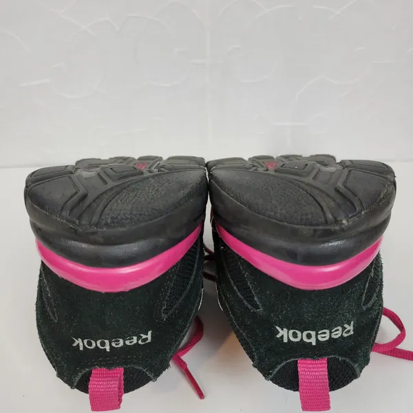 Reebok Anomar Work Womens 7.5‎ Black Pink Steel Toe Safety Shoes - Image 9