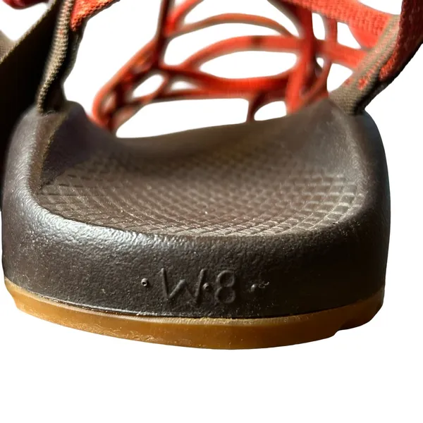Chaco Z/Cloud X2 Sandals – W8 Orange/Red - Image 12