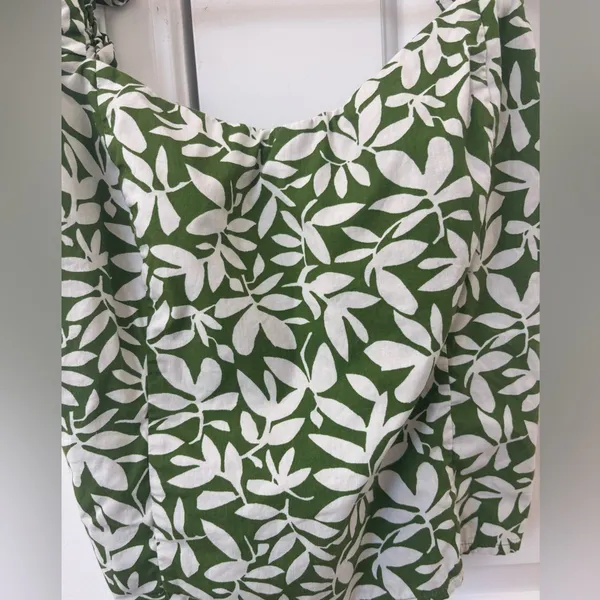 Abercrombie & Fitch Green Leaf Poplin - Image 2