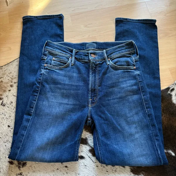MOTHER‎ The Mid Rise Dazzler Ankle In Pardon My French Size 26 - Image 3
