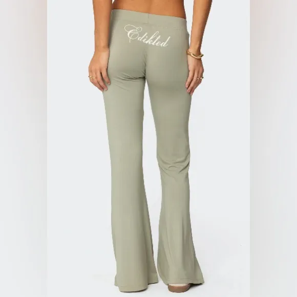 Edikted 	SO EDIKTED FLARED PANTS size M NWT - Image 2