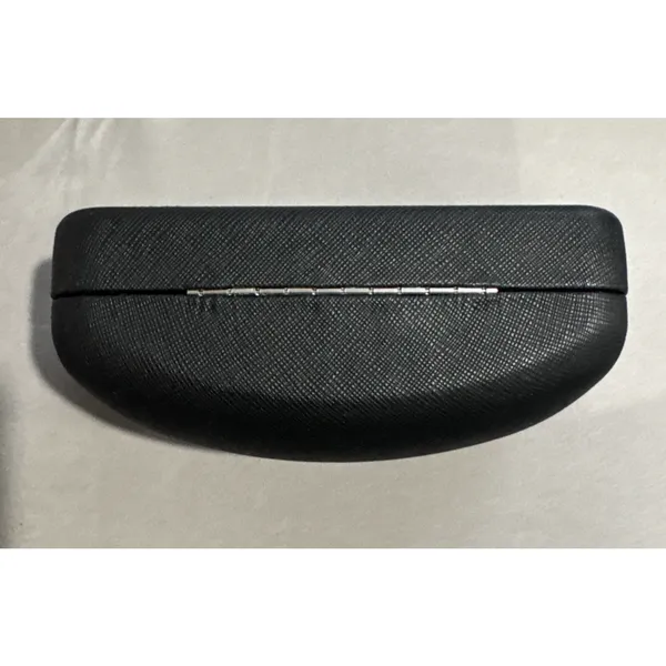 Salvatore Ferragamo Sunglasses Eyewear Hard Case Logo Black Textured Storage - Image 5