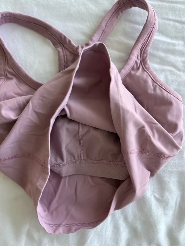 Amazon Mauve Racerback Cropped Tank  - Image 3