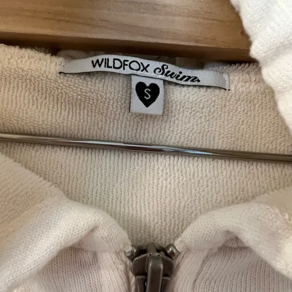Wildfox‎ Swim Zip Hoodie size s - Image 3