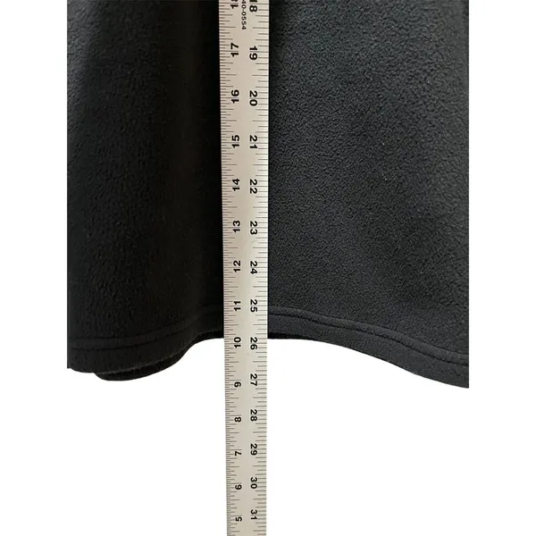 The North Face Women's 1/4 Zip Fleece Sweater Size Medium Black Pullover Warm - Image 5