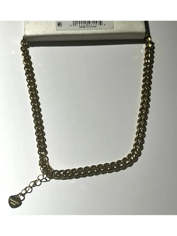 Altar’d State A Gold Tone Stainless Steel Choker Necklace NWT - Image 8