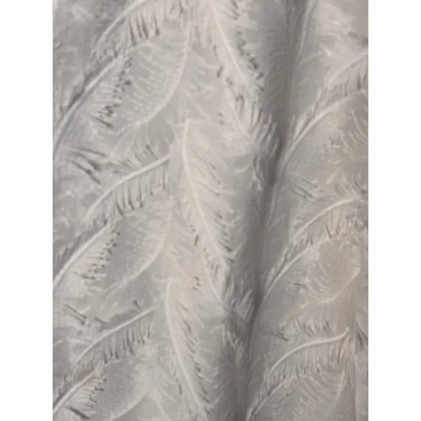 Zara Womens Button Up Shirt XL White Feather Eyelash Fringe Boho Ethereal Bridal - Image 5