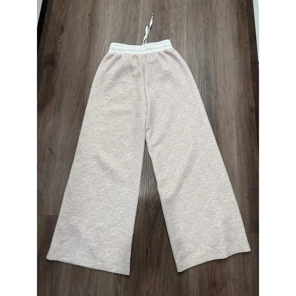 AS Revival Womens Wide Leg Lounge Pants Tan Space Dye Modal Blend Small NT-50274 - Image 3