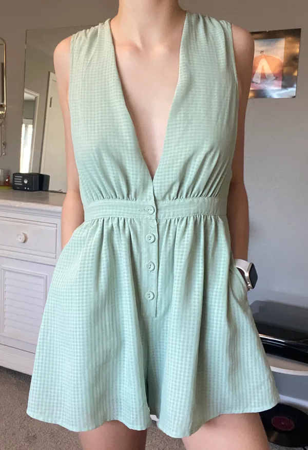 Urban Outfitters Mint Green Romper - Image 6