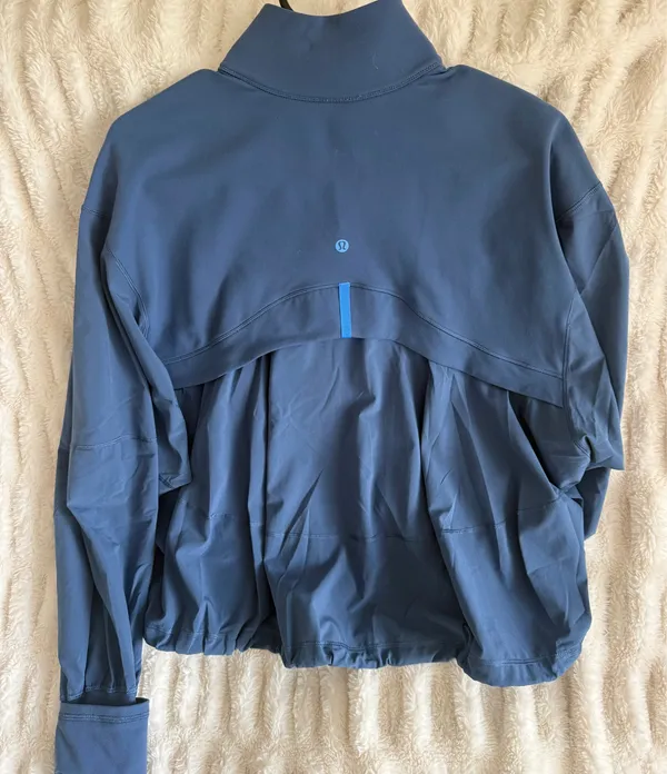 lululemon athletica Women's Slate Blue Utility Zip Jacket - Image 11