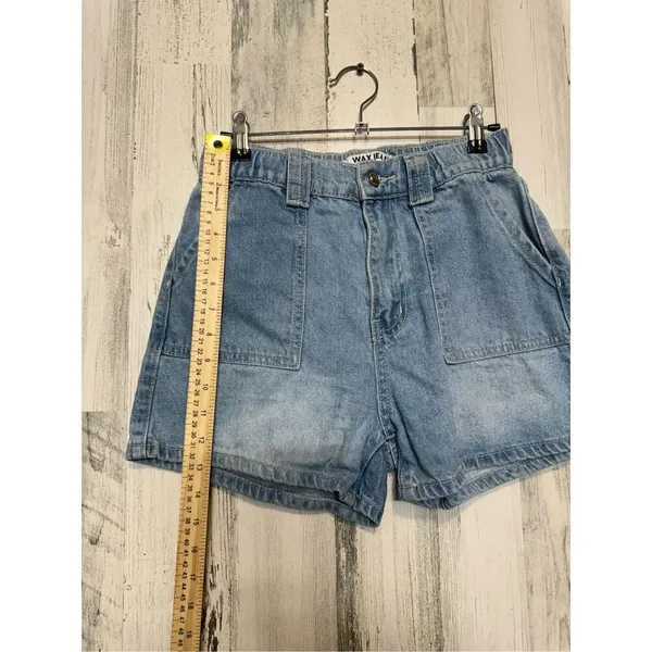 Wax Jean blue shorts - Image 8