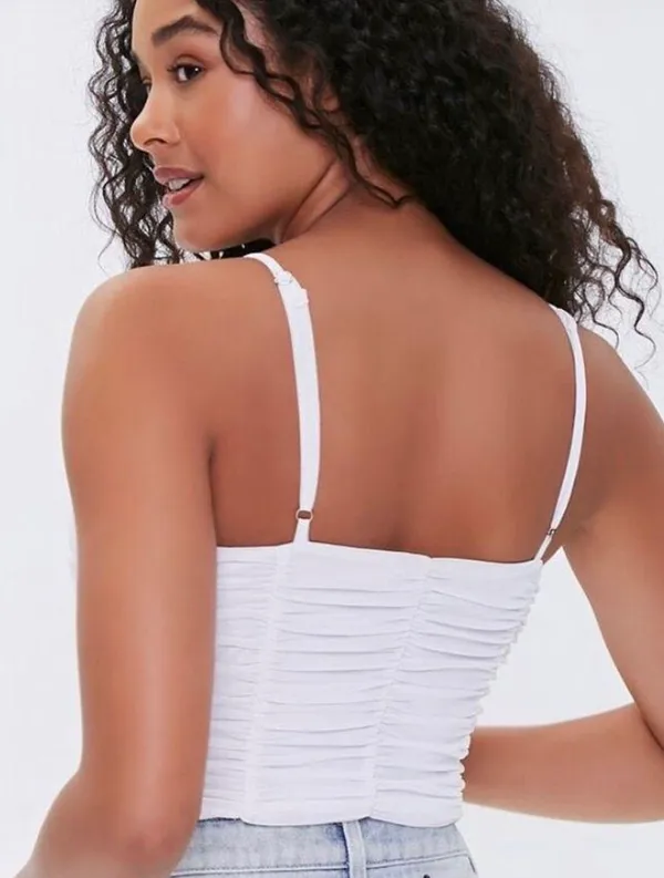 Forever 21 White Tank Top - Image 2