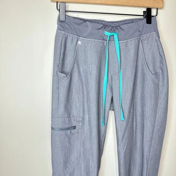 FIGS‎ Zamora Jogger Scrub Pants PO1747 XXS Medical Hospital Uniform - Image 4