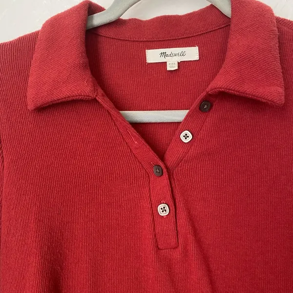 Madewell pull over collared sweater▪️size XXS - Image 3