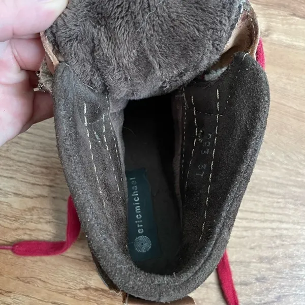 Eric‎ Michael suede upper hiking boots sz 6.5 - Image 13