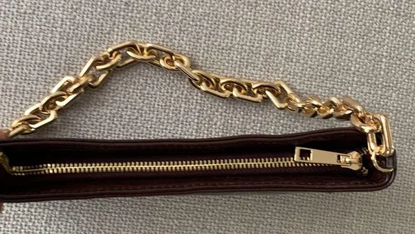 ZARA Brown croc bag - Image 4