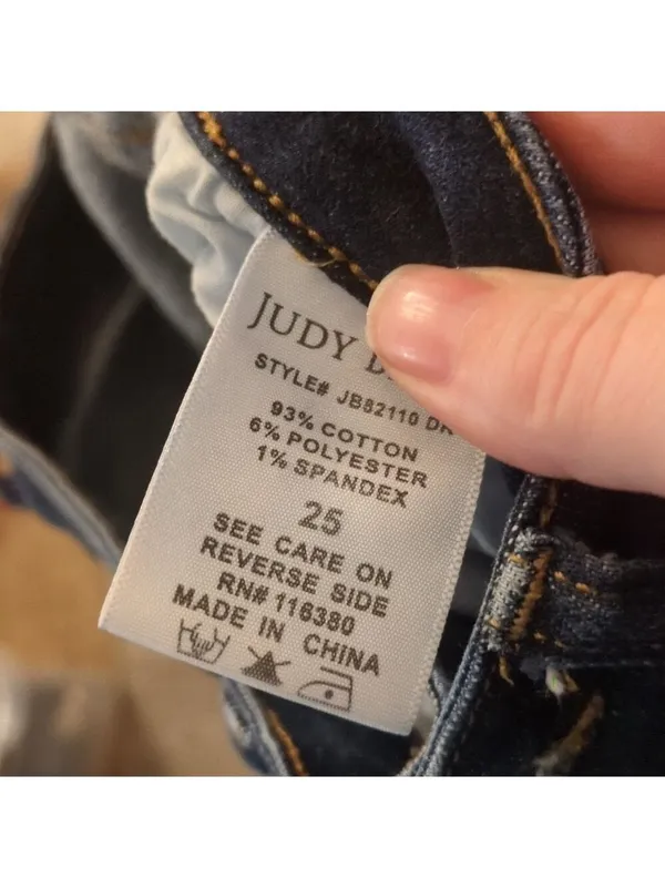Judy blue skinny jeans size 25 - Image 5