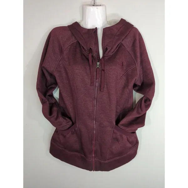 The North Face Mattea Parka Fig‎ Heather Hooded Full Zip Jacket Women's MED - Image 11