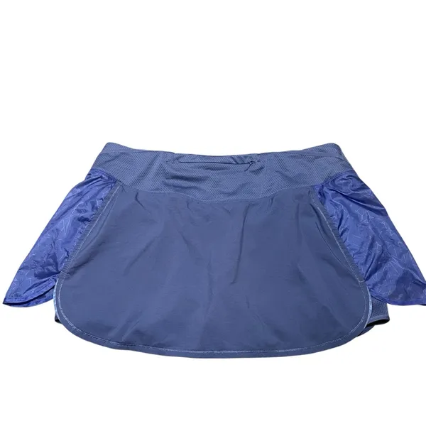The North Face Skort Blue with mesh shorts size large athletic running tennis - Image 2
