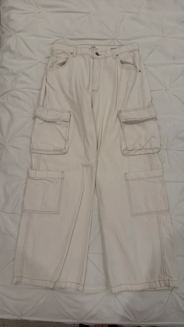 Cotton On Cargo Wide-Leg Jeans - Image 3